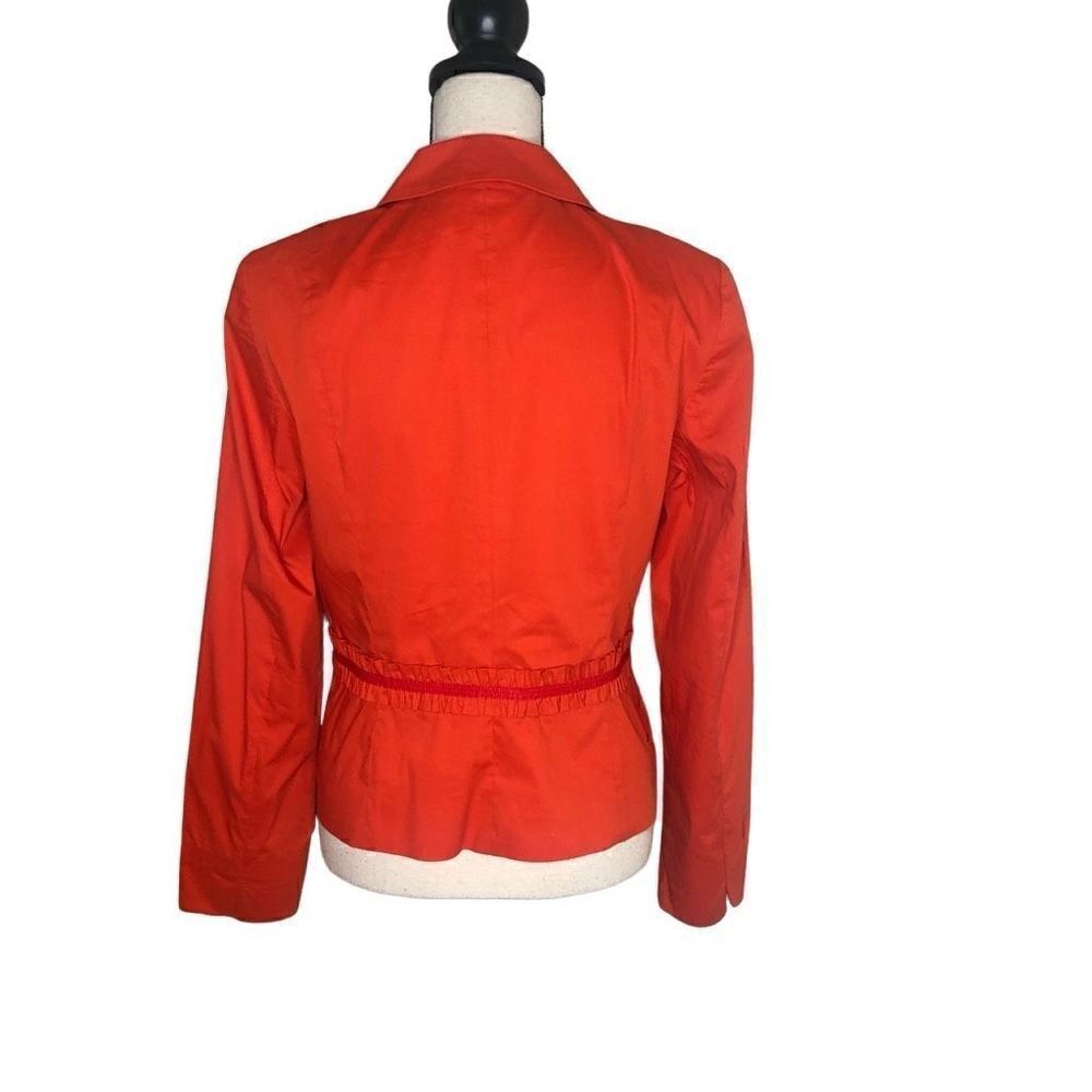 Sonia Bogner Retro Light Cotton Four Button Jacket Size 8 - Picture 3 of 15